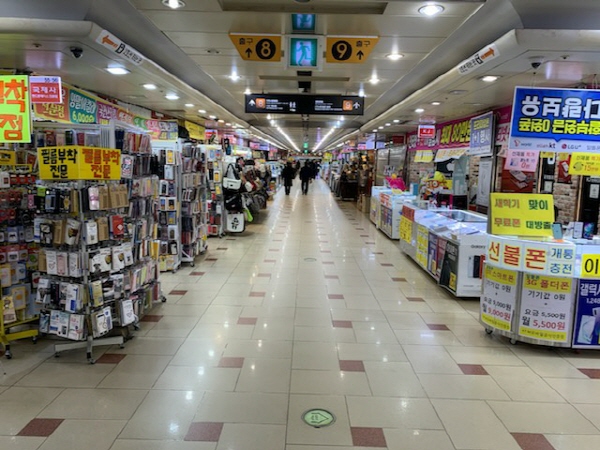 ▲인천 지하도상가 전경 ⓒ인천뉴스