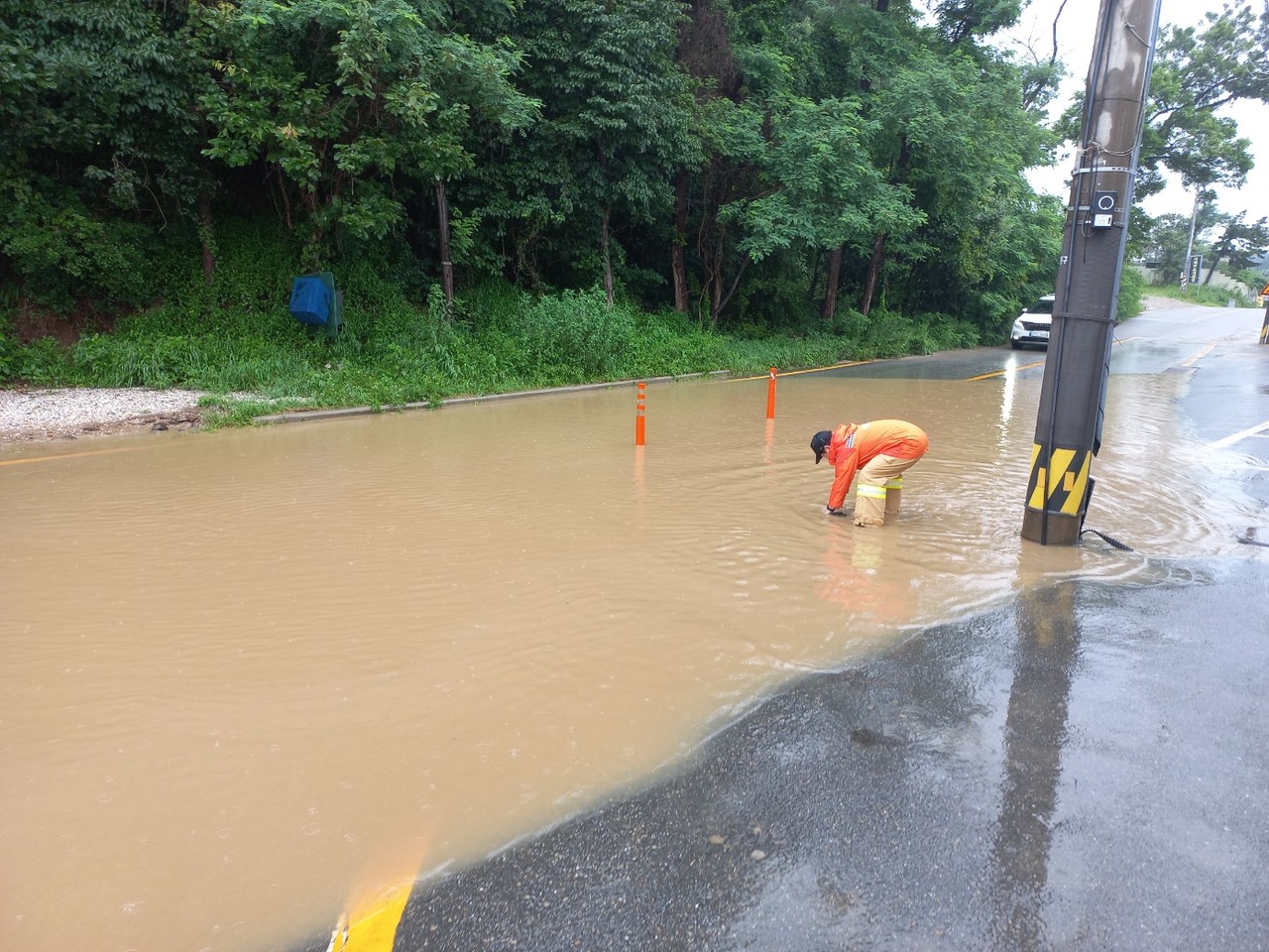 ▲침수피해 현장