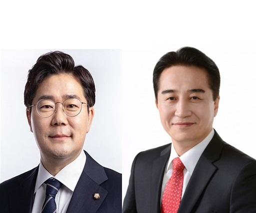 사진 왼쪽부터 박찬대 의원, 정승연 후보. 인천뉴스DB