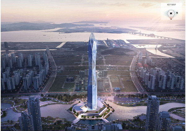 청라시티타워 조감도. 인천뉴스DB