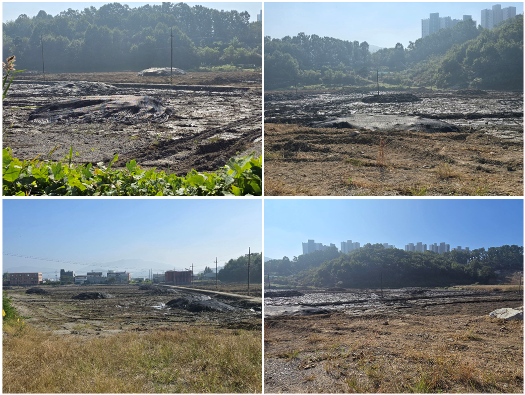 인천 강화군 선원면 창리 508번지 일원 A지역주택조합아파트 부지 일원. 인천뉴스 포토