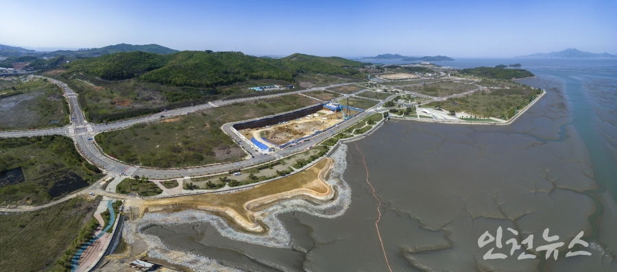 영종도 미단시티 초창기 모습. 