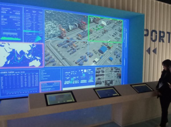 국립인천해양박물관 2층 해운항만실. 인천뉴스 포토