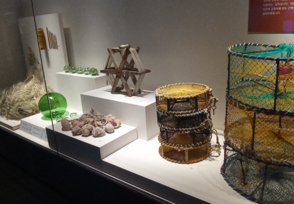 국립인천해양박물관 3층 해양문화실. 인천뉴스 포토