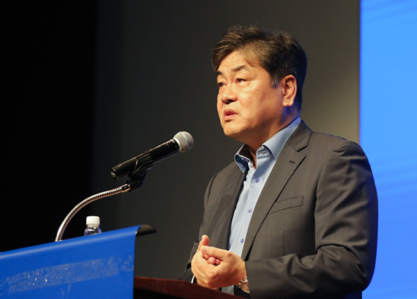 이인재 총장의 소통 동행 비전설명회. 대학 제공