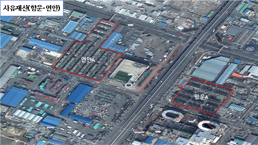 세부위치도(항운·연안). 인천시 포토
