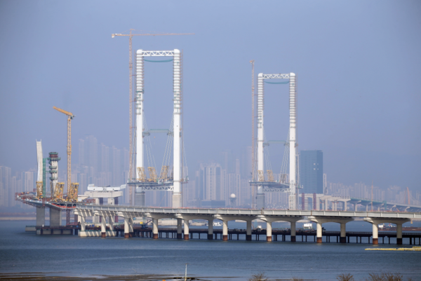 제3연륙교 공사 현장. 인천뉴스DB