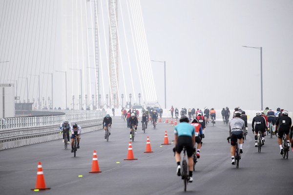 제3연륙교 개통기념 전국 듀애슬론 대회. IFEZ  포토