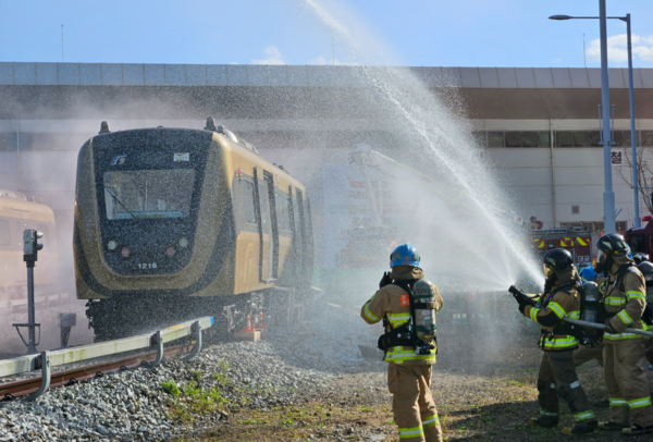 현장 훈련 모습. 김포시 포토