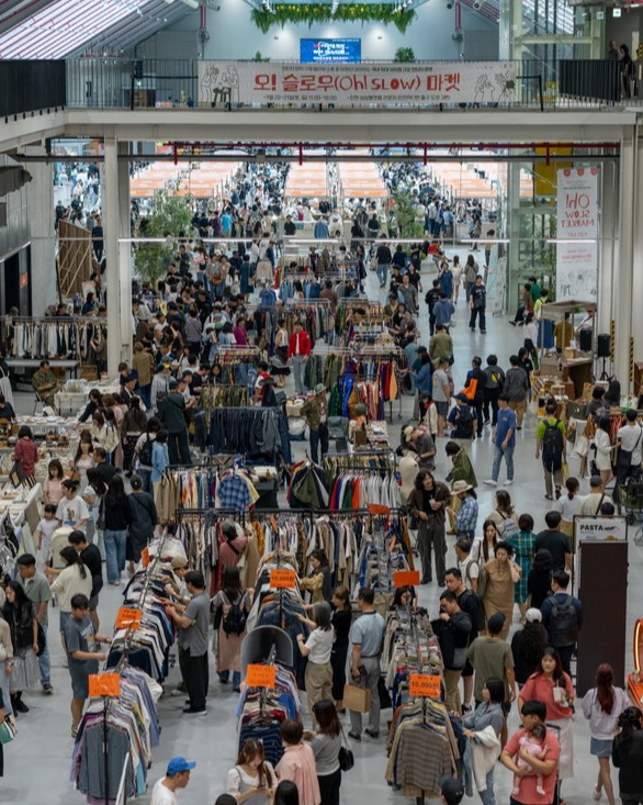 상상플랫폼 행사 오슬로우마켓 2024년 9월 개최모습. 관광공사 포토