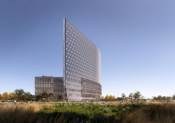 서울아산청라병원 측면조감도. 인천뉴스DB