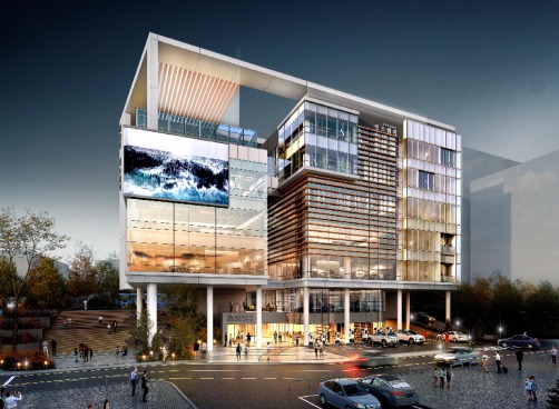 제물포 영스퀘어 야간 조감도. iH 포토