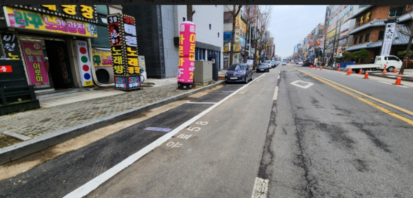 51블록 노상주차장. 시흥시 포토