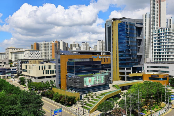 상수도사업본부 전경. 상수도사업본부 포토