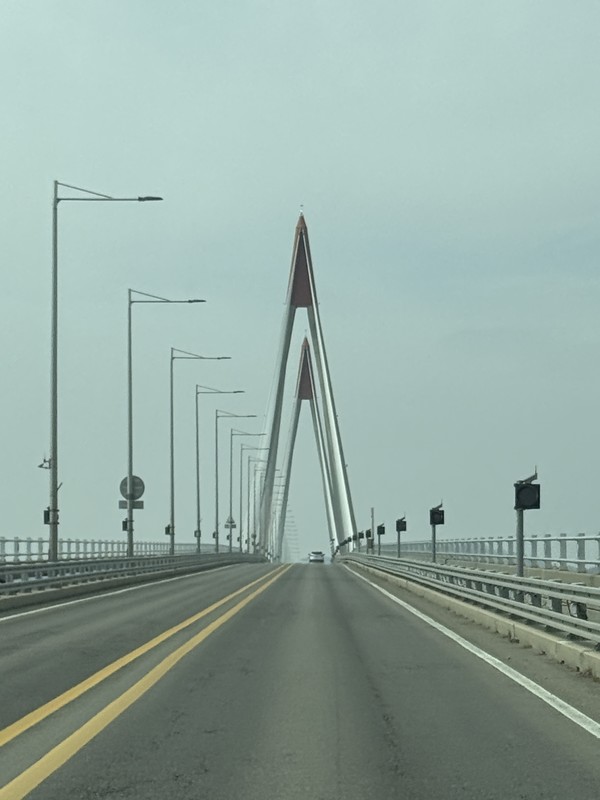 강화도 본도와 교동도를 잇는 교동대교 전경. 인천뉴스 DB.