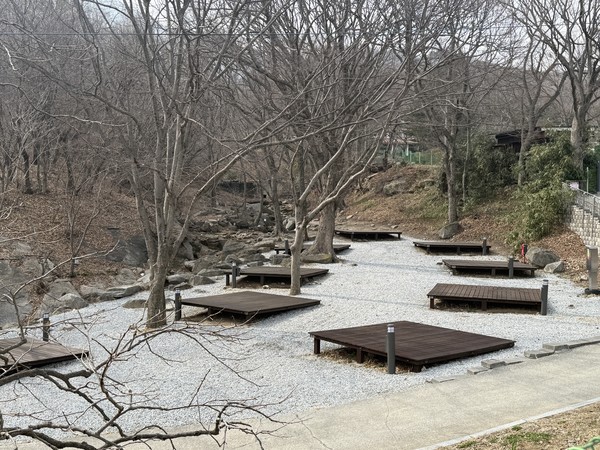 강화군 함허동천 캠핑장 전경. 인천뉴스 DB.